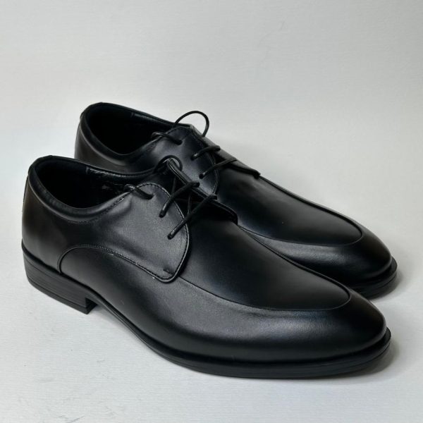 کفش مردانه چرم طبیعی بند دار مجلسی مدل 1127