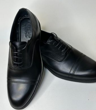 کفش رسمی مردانه بند دار چرم طبیعی