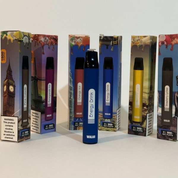 ویپ یکبار مصرف میوه ای  1800 پاف