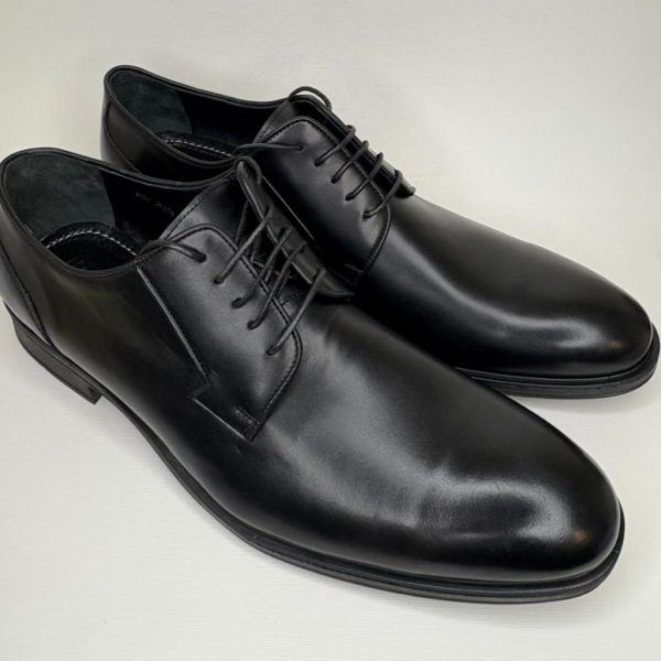 کفش چرم طبیعی مردانه رسمی بند دار