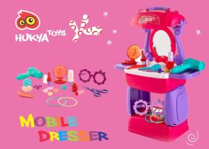 کیف دستی میز همراه آرایشی، کیف فانزی، کیف هوکیا، رونیک نوین، Https://roniknovin.ir