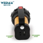 چراغ قوه ویداسی 576 قابل شارژ USB و سوزنی