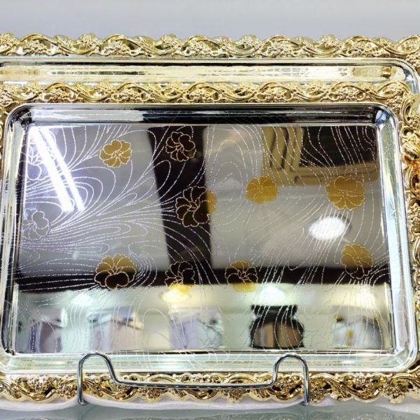 سینی جفتی پذیرایی وینکس مستطیلی کد 1344