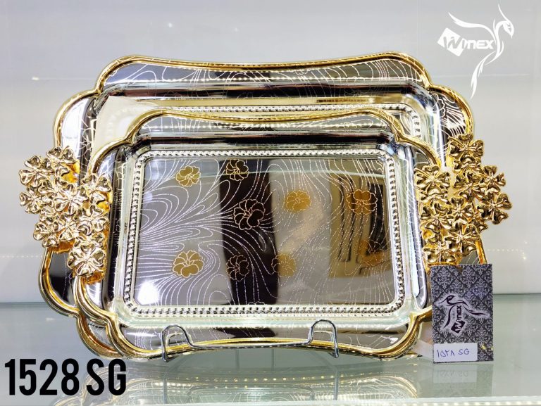 سینی جفتی پذیرایی وینکس مستطیلی کد 1528