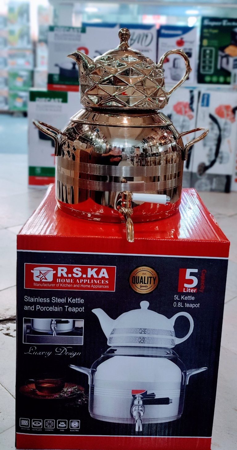 کتری قوری طلایی ترک