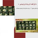 گز لقمه‌ای بادام زمینی 10 درصد