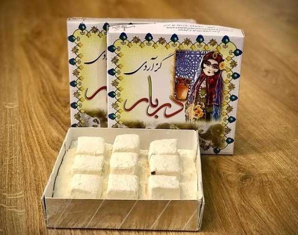 گز دربار آردی ۱۰‎٪ بادام زمینی (طرح خاتون)