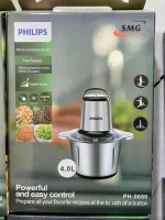 خرد کن 4 لیتری فیلیپس مدل MZ2026 دو کاسه 6 تیغه - Image 11