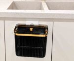 سطل کابینتی درب‌دار طرح کریستالی بزرگ و کوچک - Image 6