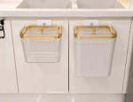 سطل کابینتی درب‌دار طرح کریستالی بزرگ و کوچک - Image 5