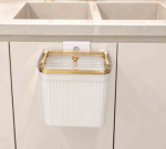 سطل کابینتی درب‌دار طرح کریستالی بزرگ و کوچک - Image 3