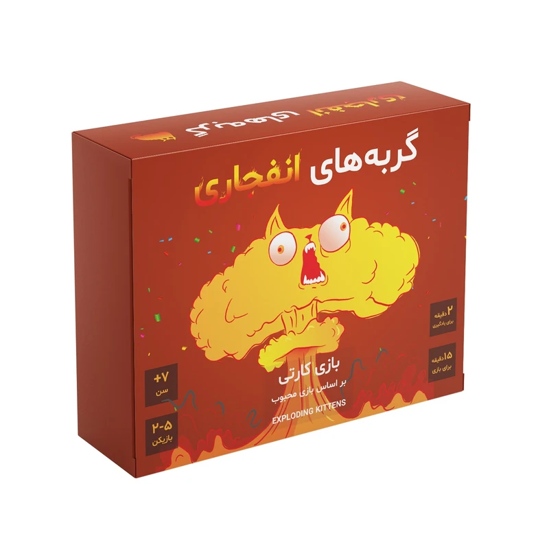 بازی فکری گربه های انفجاری بازی فکری گربه های انفجاری